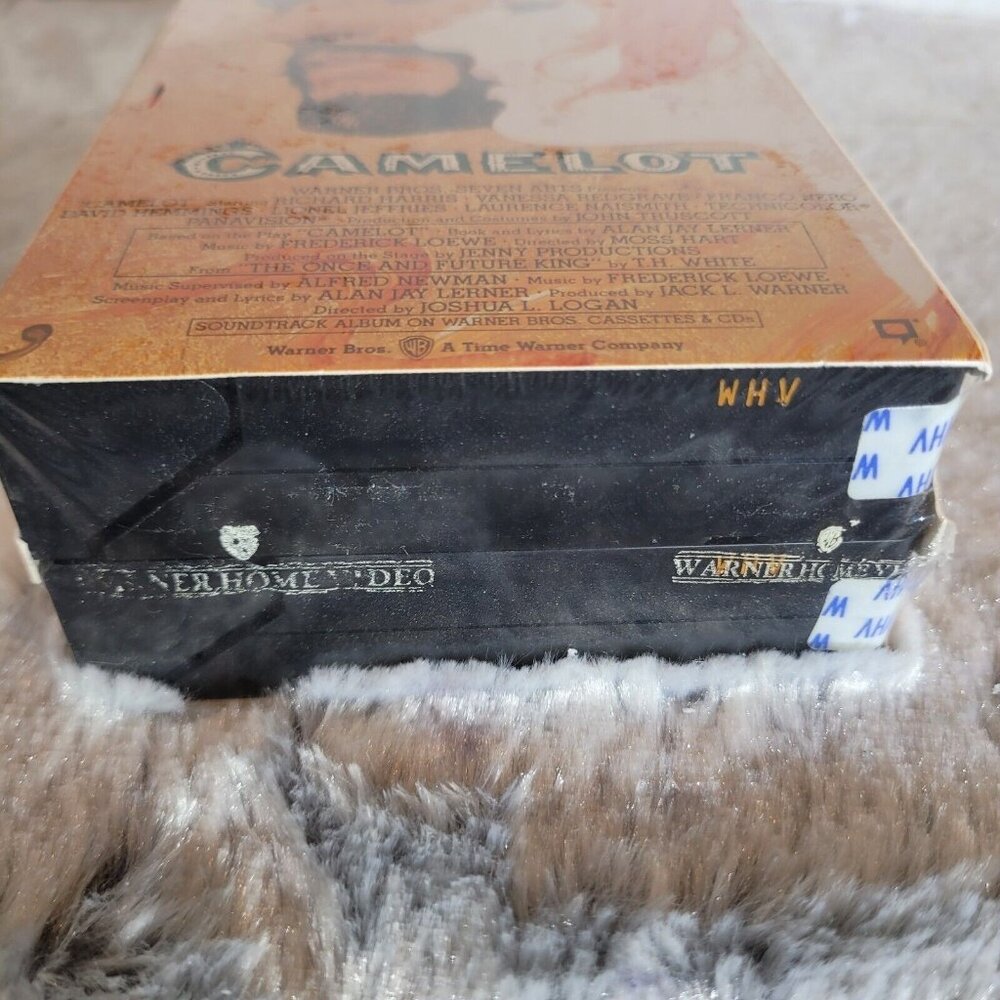 Camelot VHS 1992 Double Tape Set Factory Sealed Musical Film Richard Harris Redg - Picture 4 of 5